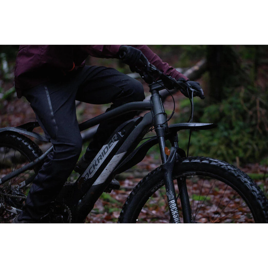 26"-27.5"-29" Mountain Bike Rigid Front & Rear Mudguard Kit - Image 17