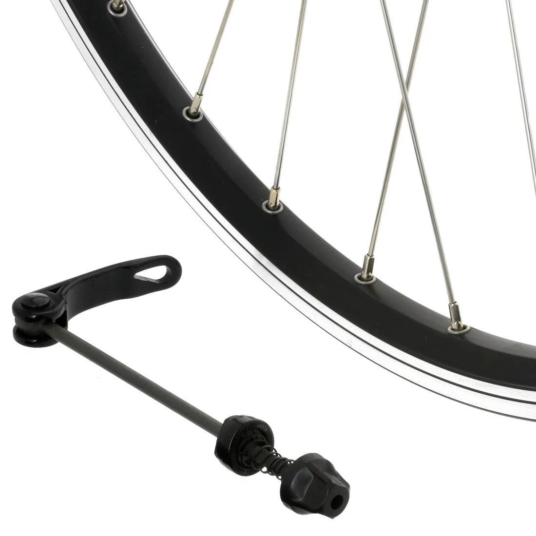 26" Mountain Bike Double-Walled Front Wheel Disc/V-Brake + Quick Release - Image 4