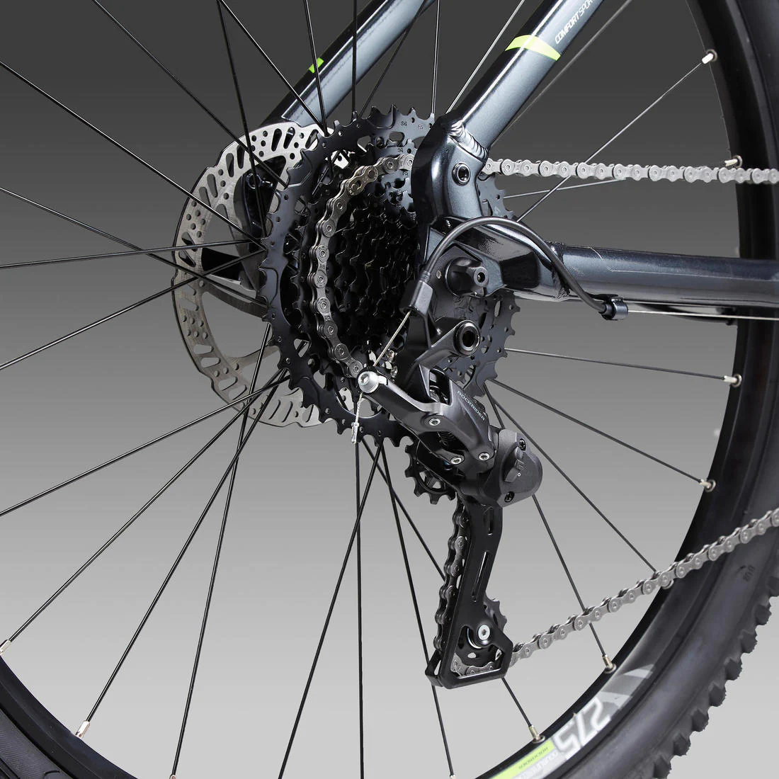 27.5" Mountain Bike ST 530 - Black - Image 4
