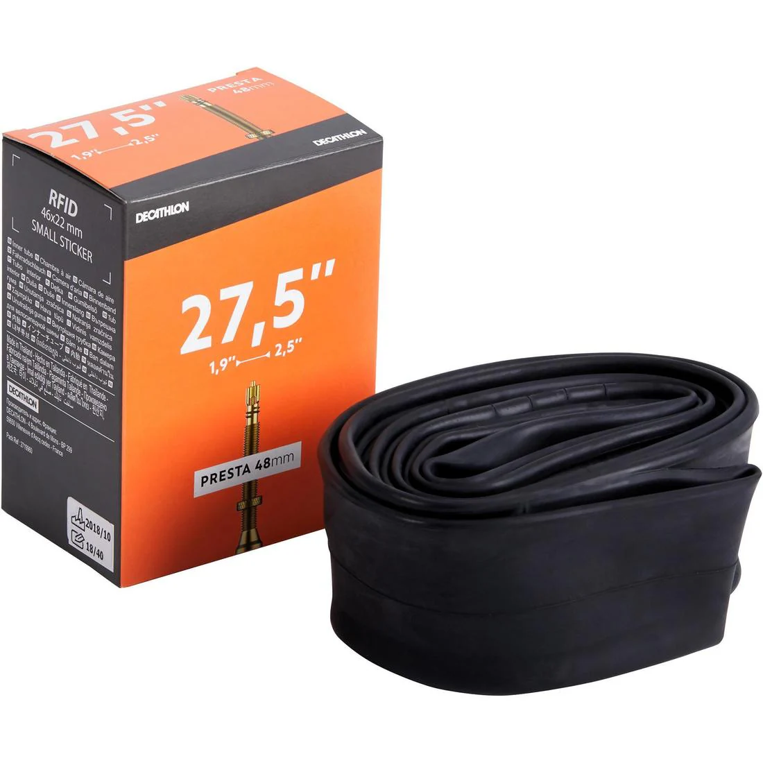 27.5x1.9-2.5 Bike Inner Tube - Presta - Image 3