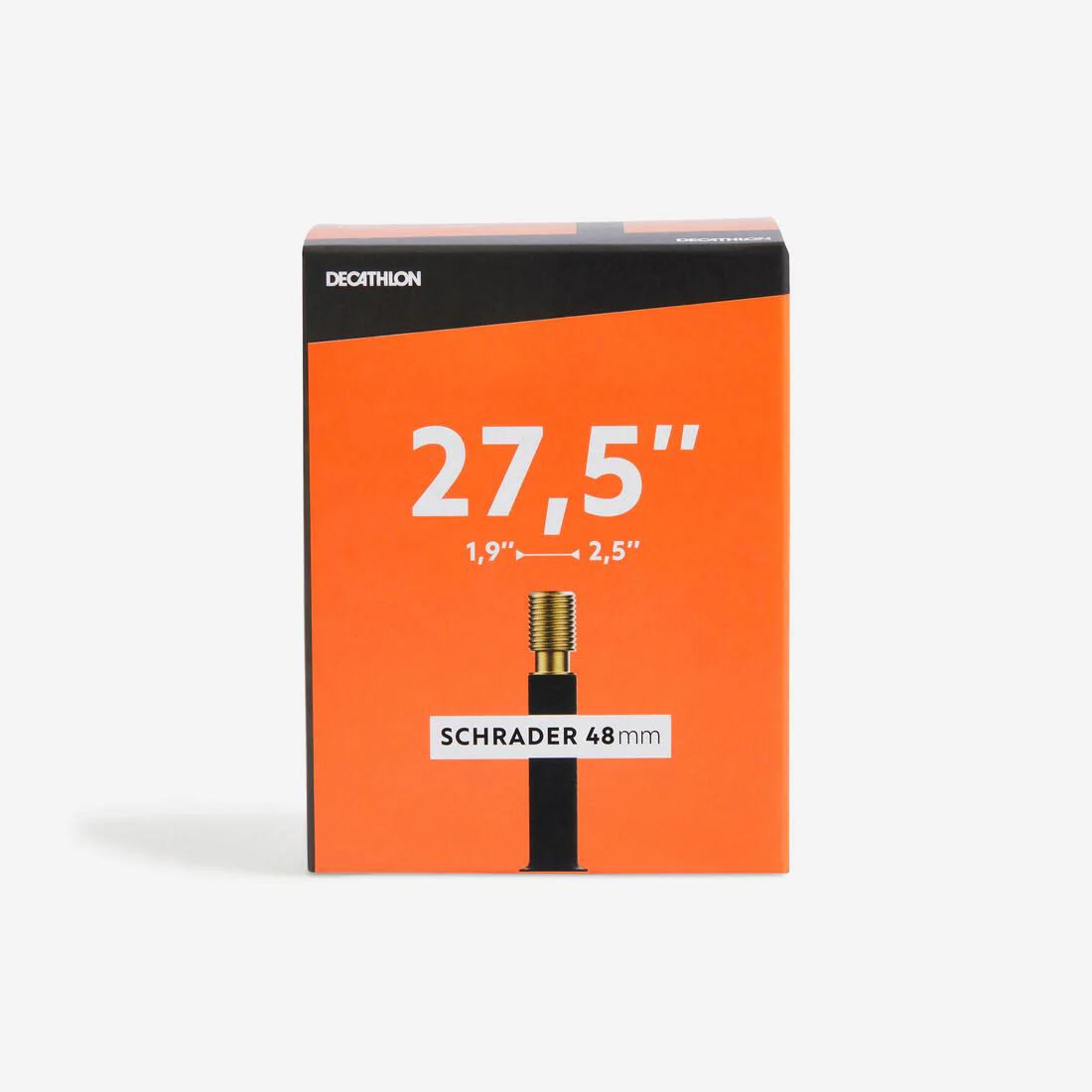 27.5x1.9/2.5 Schrader Valve Inner Tube 48 mm