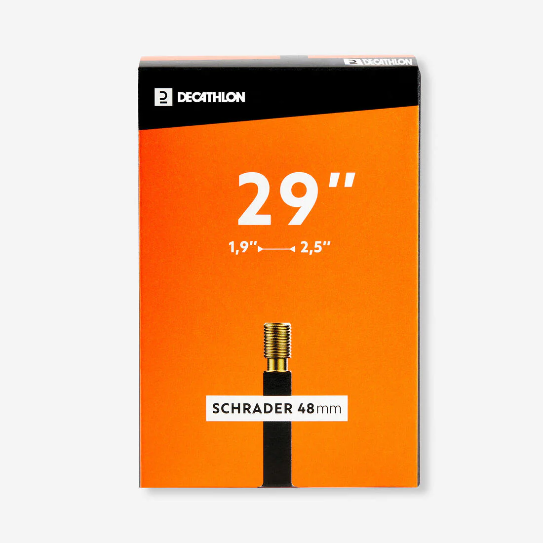 29 x 1.9/2.5 Inner Tube 48mm Schrader Valve