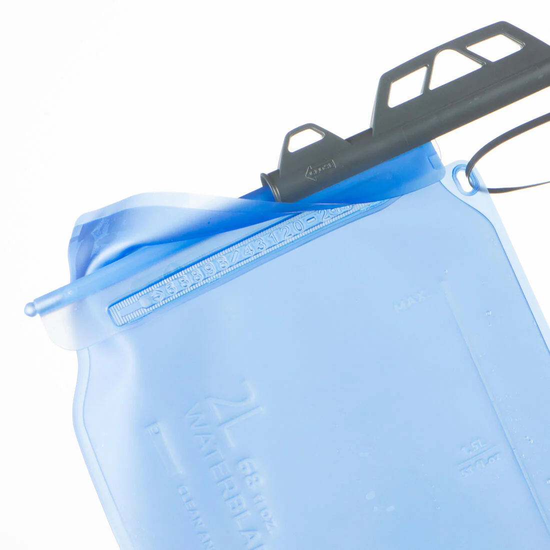 2L Transparent MTB Hydration Bladder - Blue - Image 6