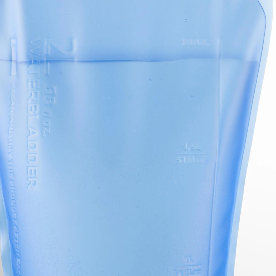 2L Transparent MTB Hydration Bladder - Blue - Image 7