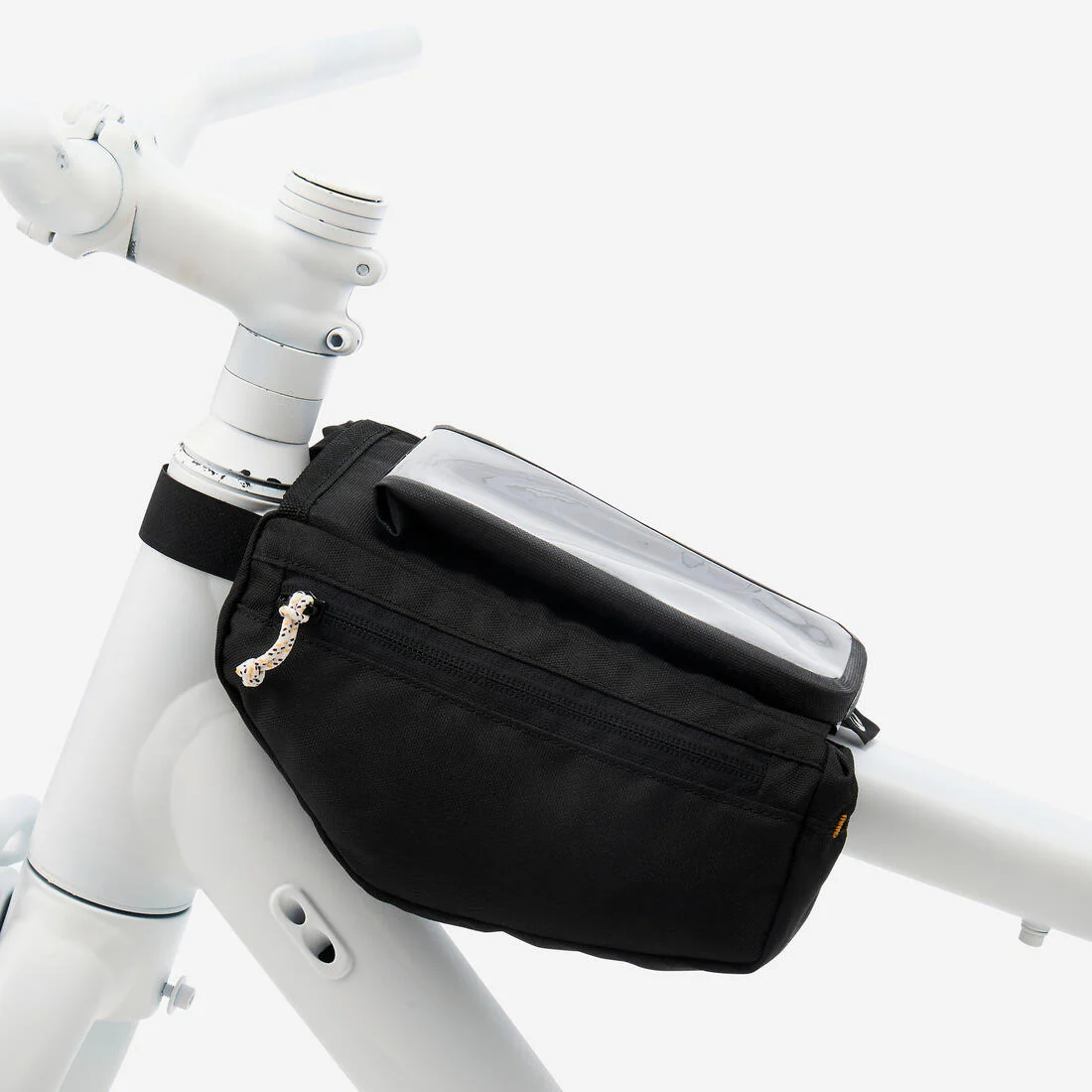 2x1L Smartphone Bike Frame Bag, ACTV 100 - Black - Image 4