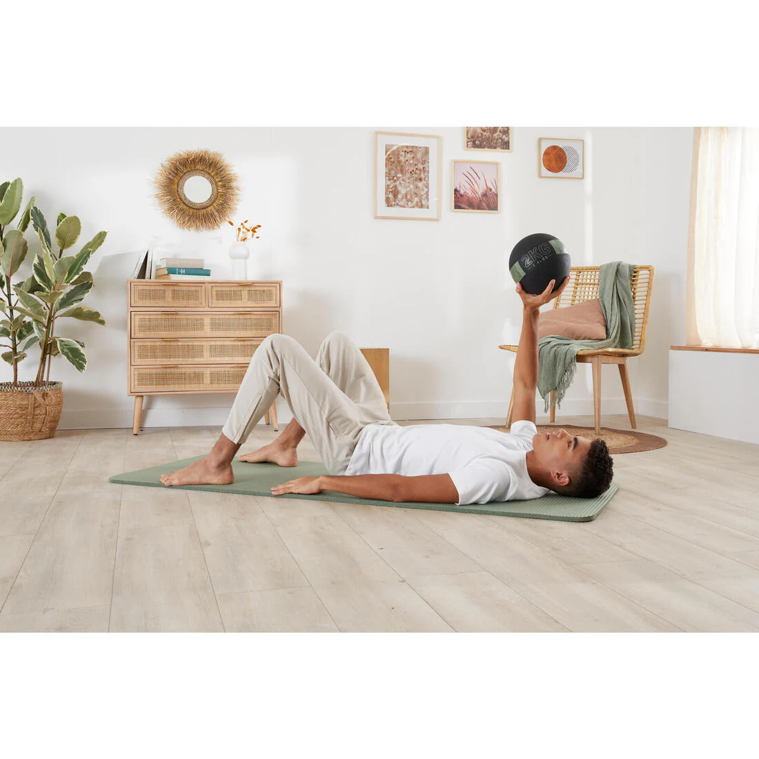 3 kg Rubber Medicine Ball - Image 23