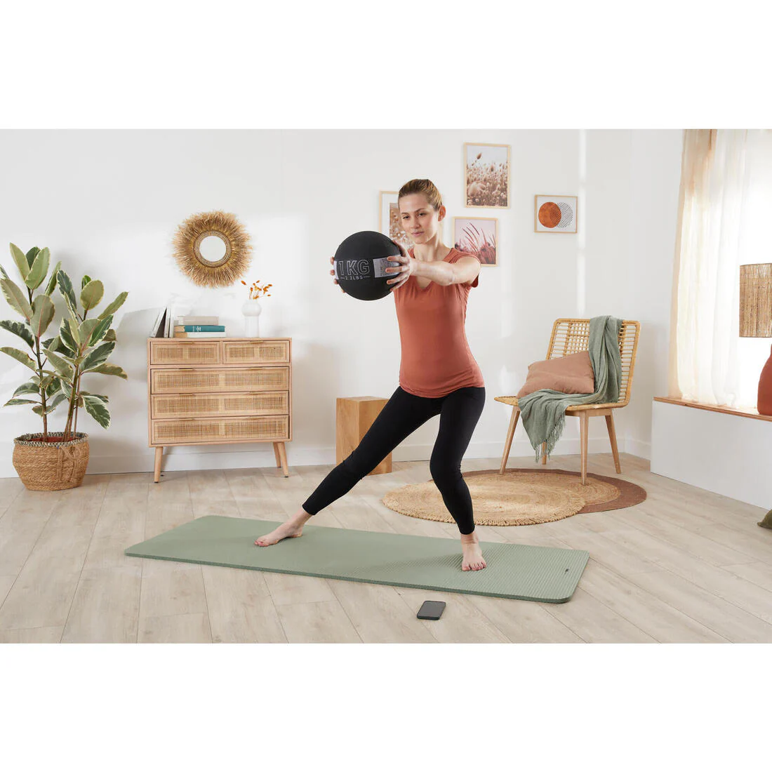 3 kg Rubber Medicine Ball - Image 31