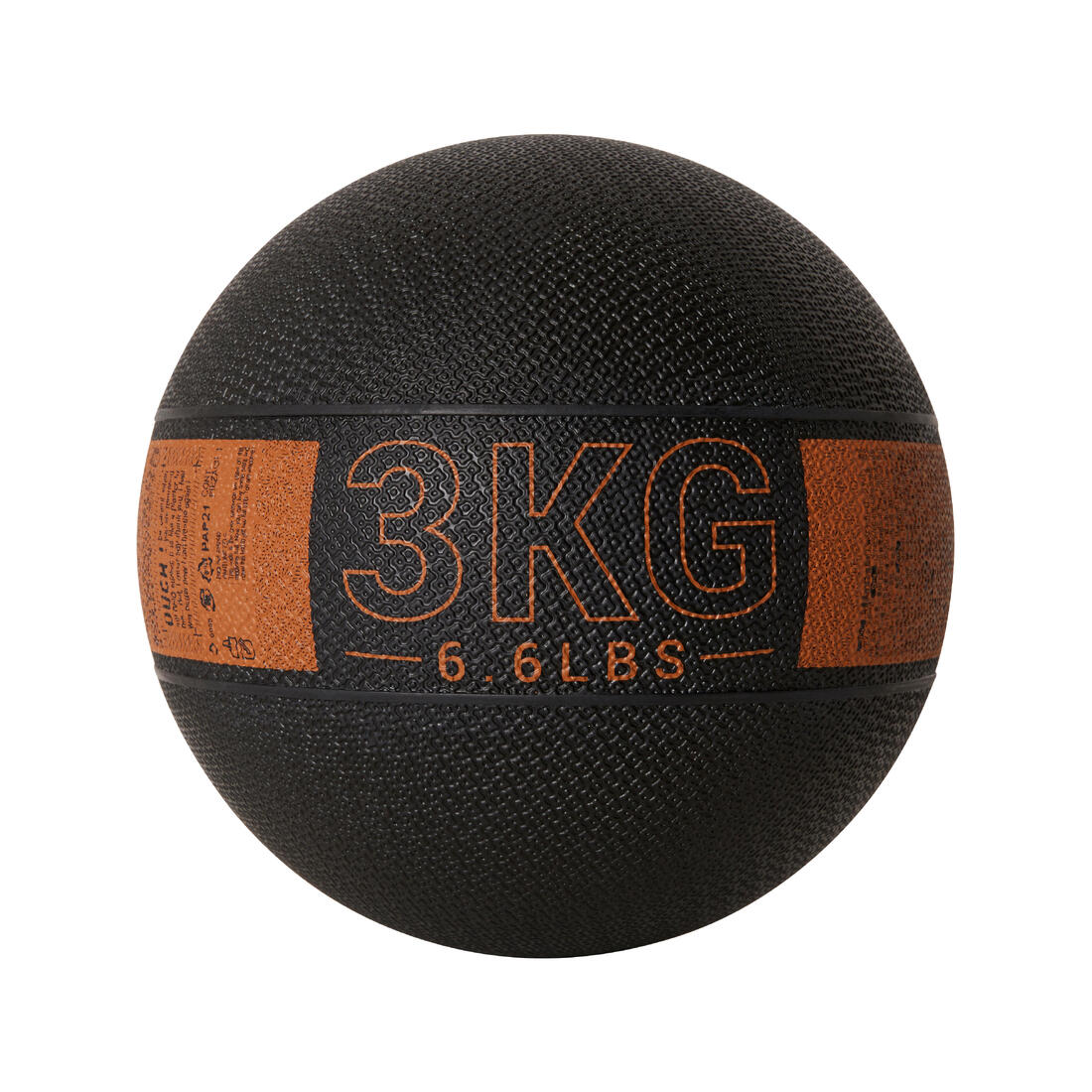 3 kg Rubber Medicine Ball - Image 9