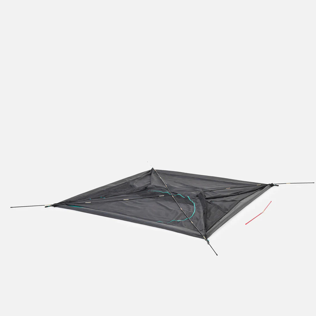 3-person camping tent, MH100 - Fresh & Black - Image 17