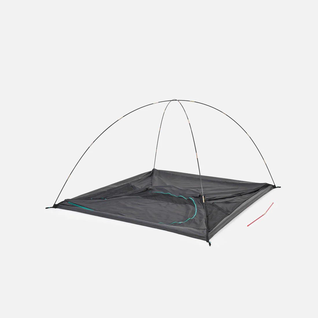 3-person camping tent, MH100 - Fresh & Black - Image 18