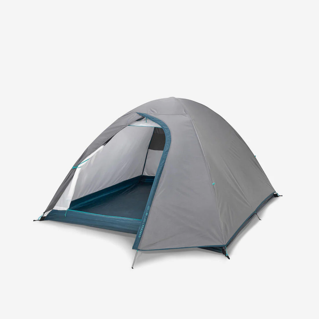 3-person camping tent - MH100 - Grey