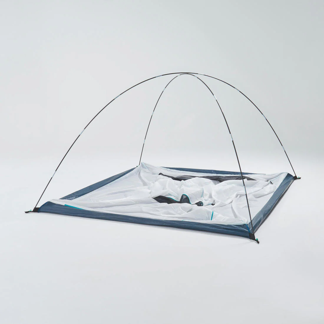 3-person camping tent - MH100 - Grey - Image 17
