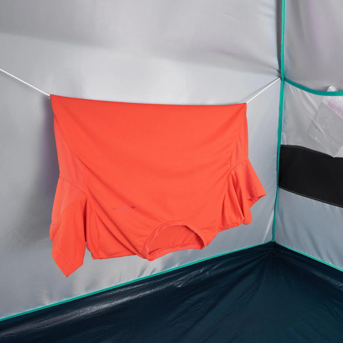 3-person camping tent - MH100 - Grey - Image 26