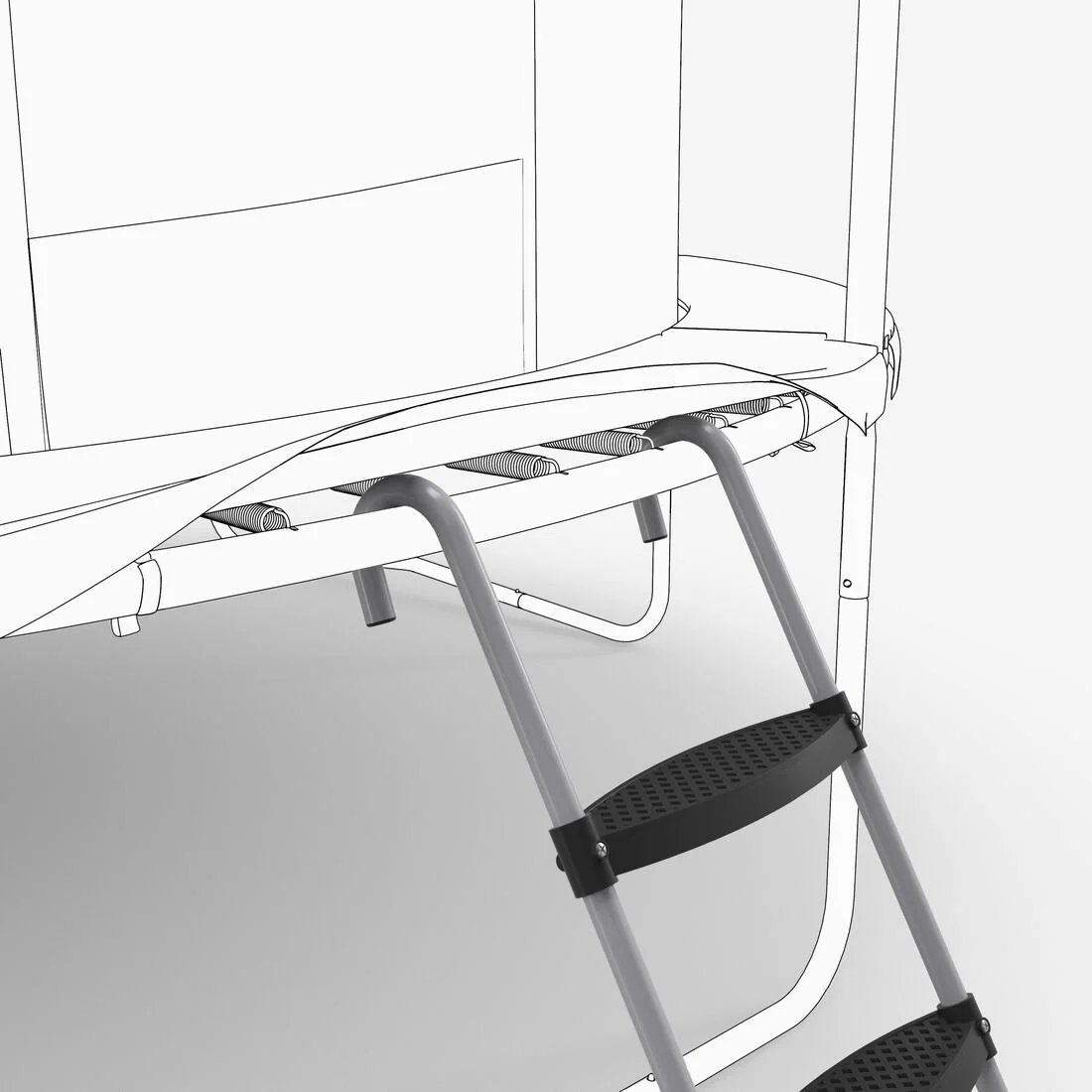 3-Step Ladder for 365/420/520 Trampolines - Image 3
