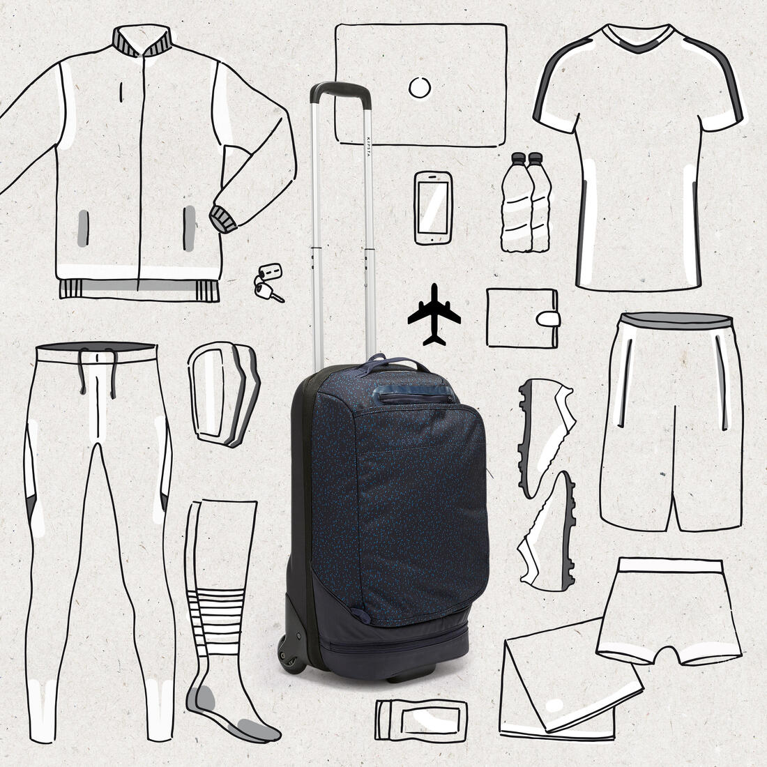 Suitcase 30 L Urban - Black - Image 3