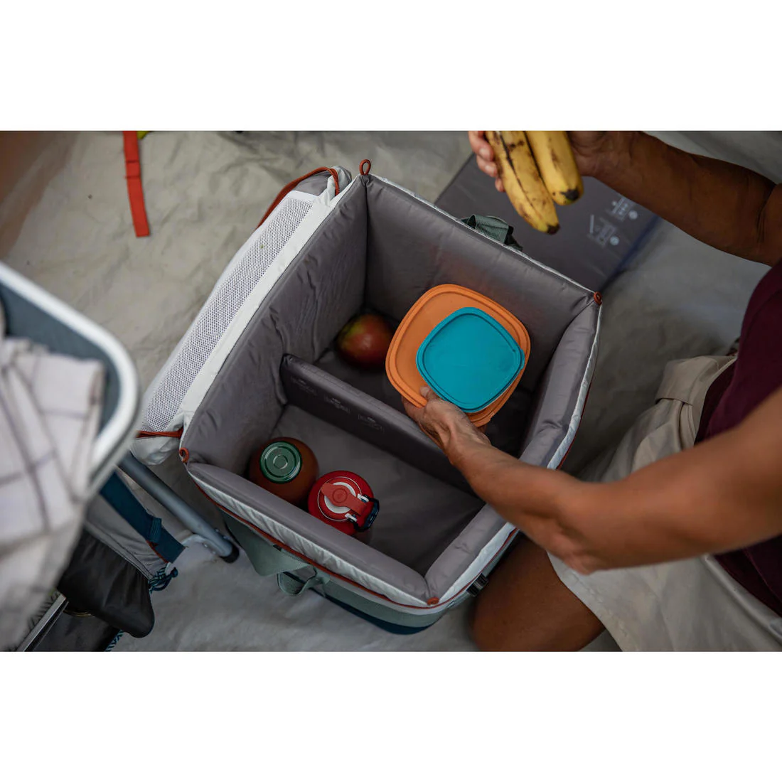 35 L Fresh camping cooler 500 - keeps food cool for 17 hours - Image 23