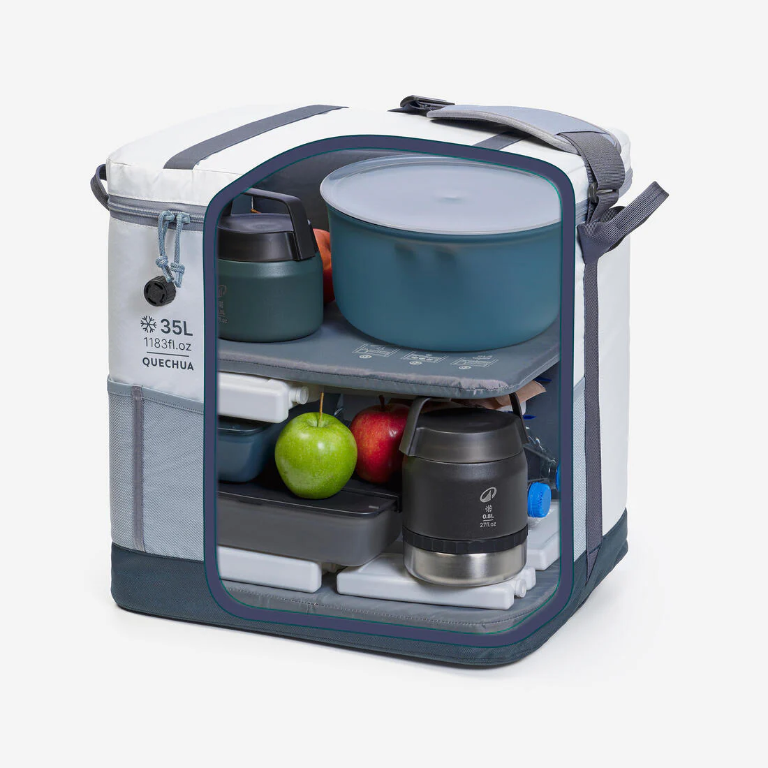 35 L Fresh camping cooler 500 - keeps food cool for 17 hours - Image 3
