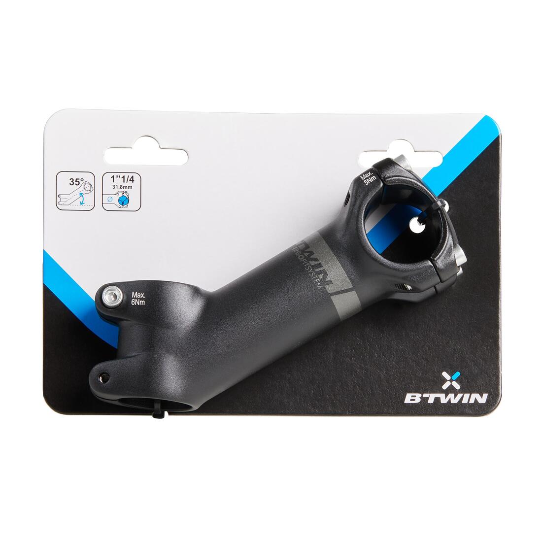 35° Oversize Raised Stem - 110 mm
