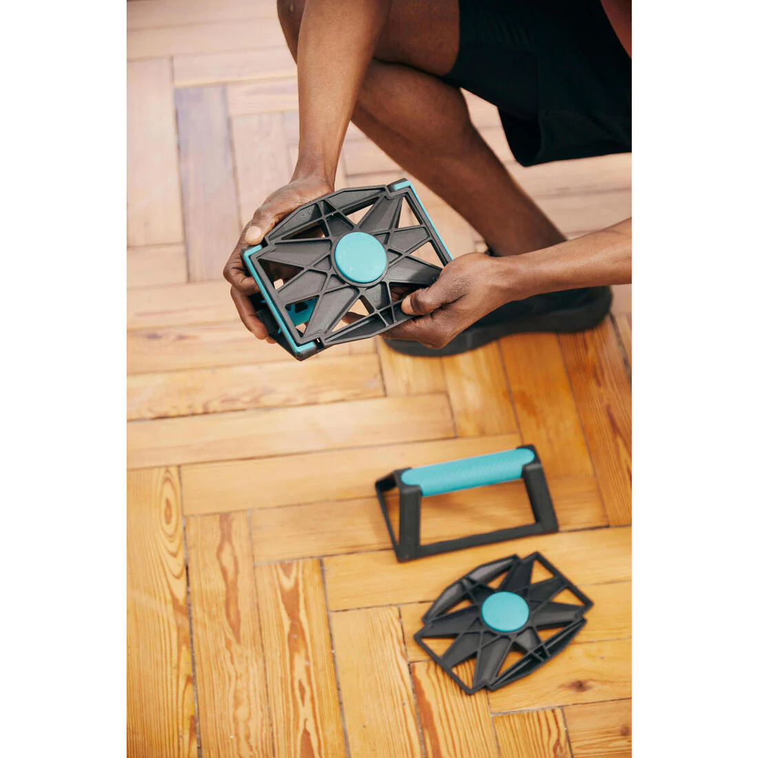 4-in-1 Weight Training Push-Up & Slide Grips - Image 24