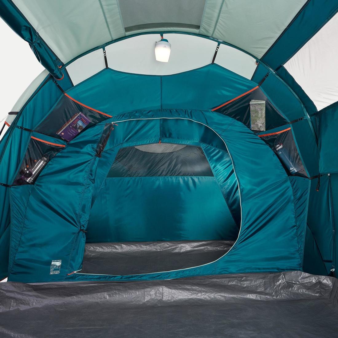 4-person, 2-bedroom camping tent, Arpenaz 4.2 - Image 14