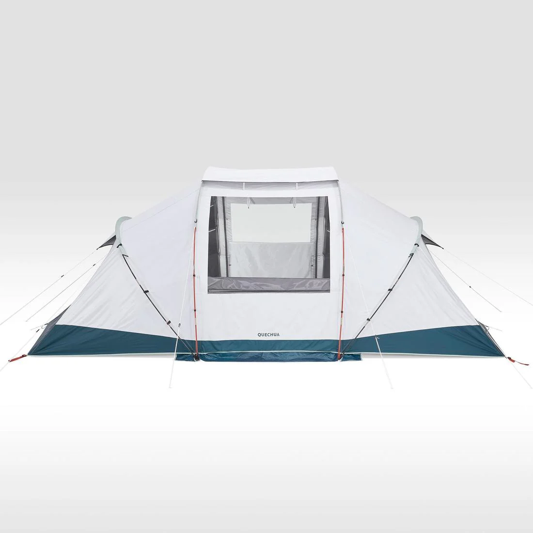 4-person, 2-bedroom camping tent, Arpenaz 4.2, Fresh & Black - Image 6