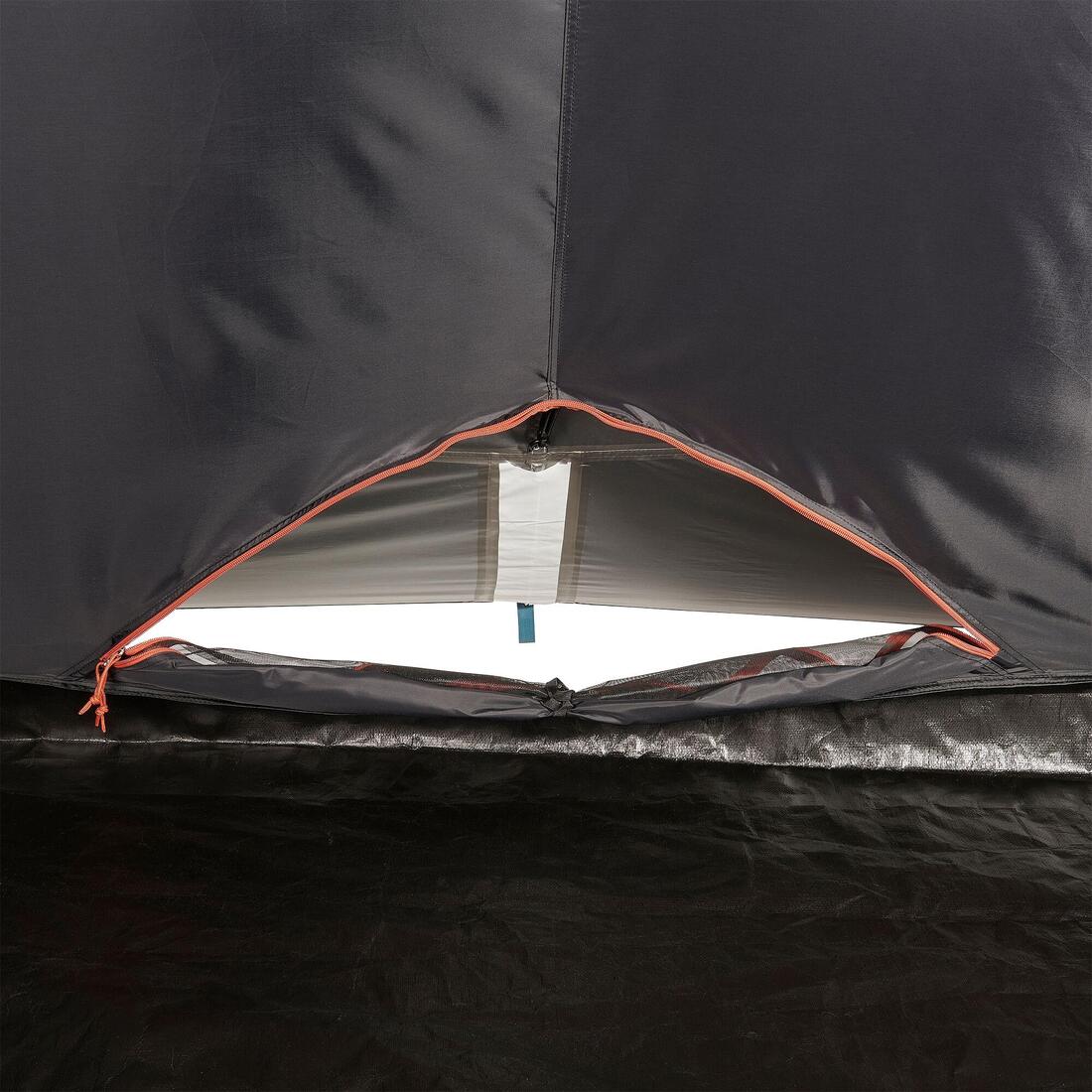 4-person, 2-bedroom inflatable camping tent, Air Seconds 4.2, Fresh & Black - Image 12