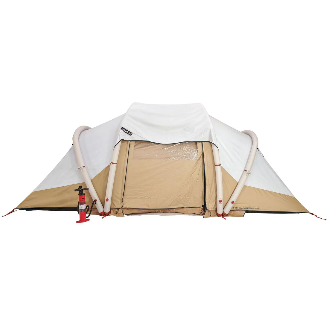 4-person, 2-bedroom inflatable camping tent, Air Seconds 4.2, Fresh & Black - Image 30