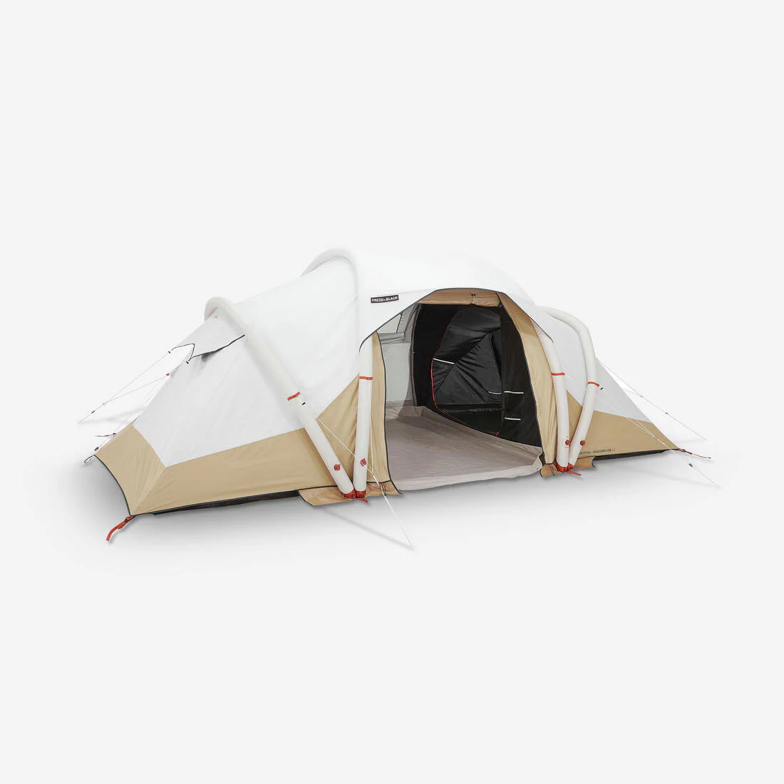 4-person, 2-bedroom inflatable camping tent, Air Seconds 4.2, Fresh & Black - Image 6