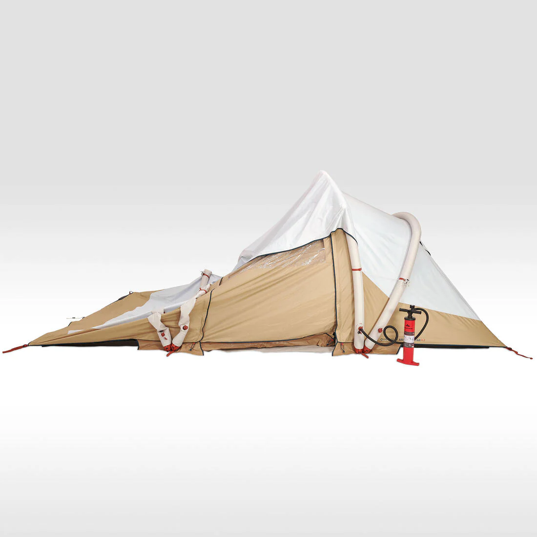 4-person, 2-bedroom inflatable camping tent, Air Seconds 4.2, Fresh & Black - Image 64