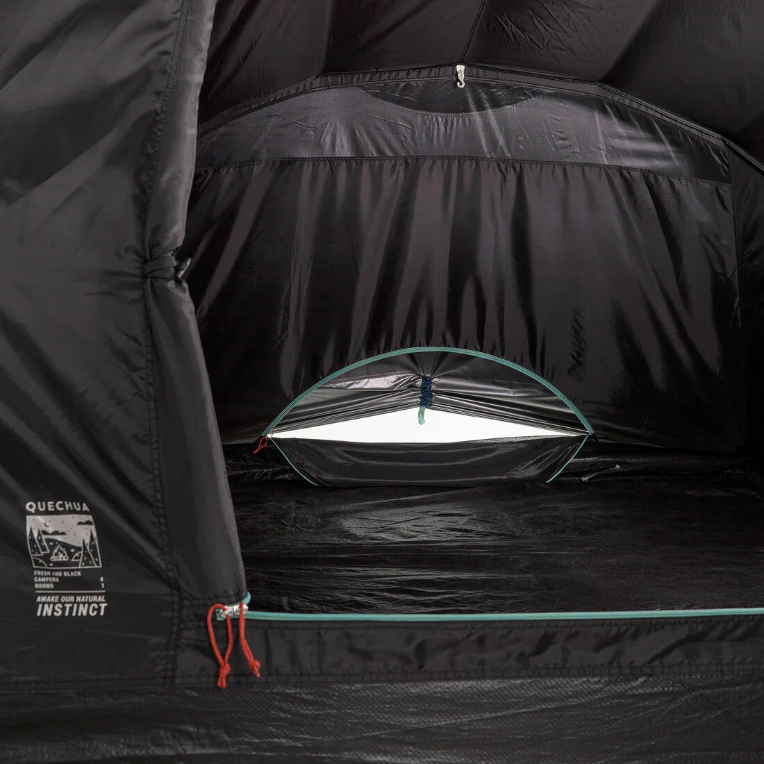 4-person camping tent, Arpenaz 4.1, Fresh & - Image 42