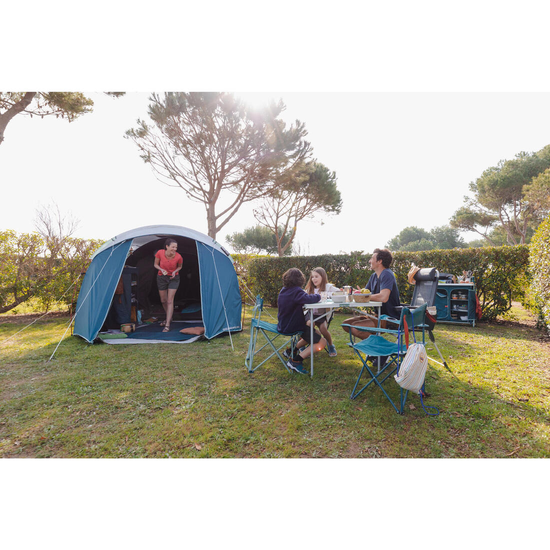 4-person camping tent, Arpenaz 4.1, Fresh & - Image 5