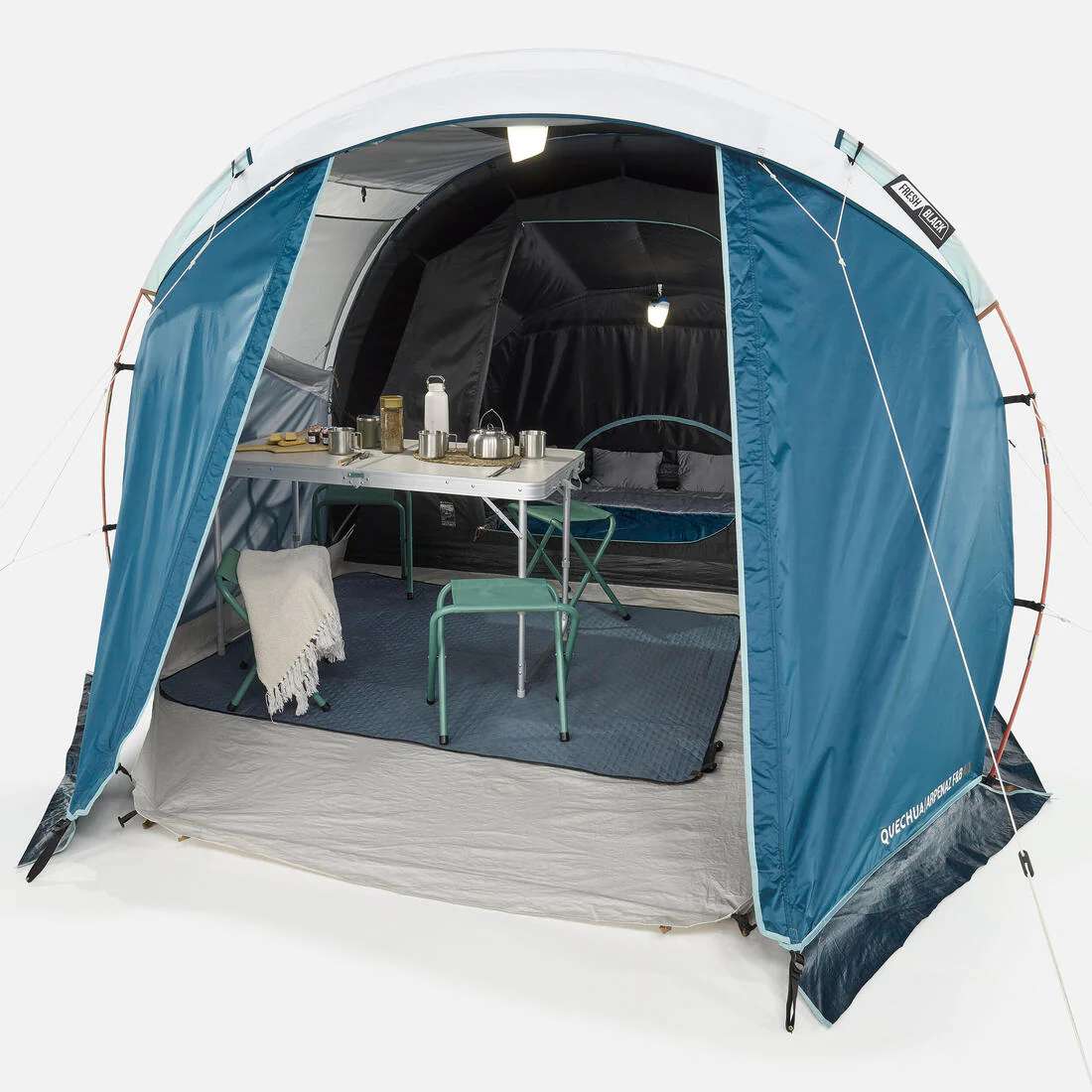 4-person camping tent, Arpenaz 4.1, Fresh & - Image 7