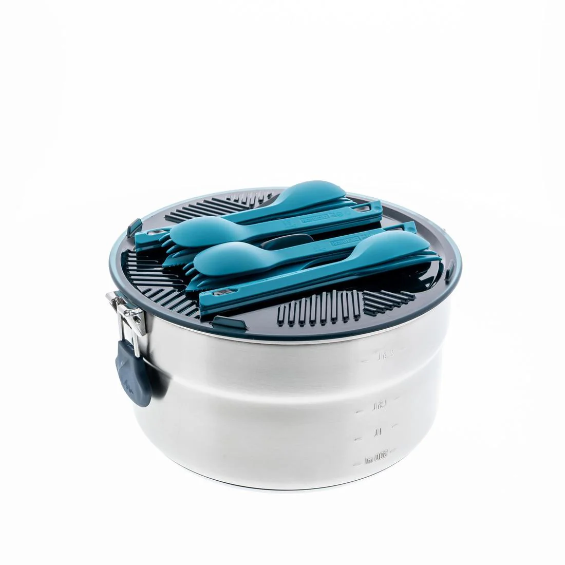 4-person stainless steel + non-stick camping cookset - Image 25