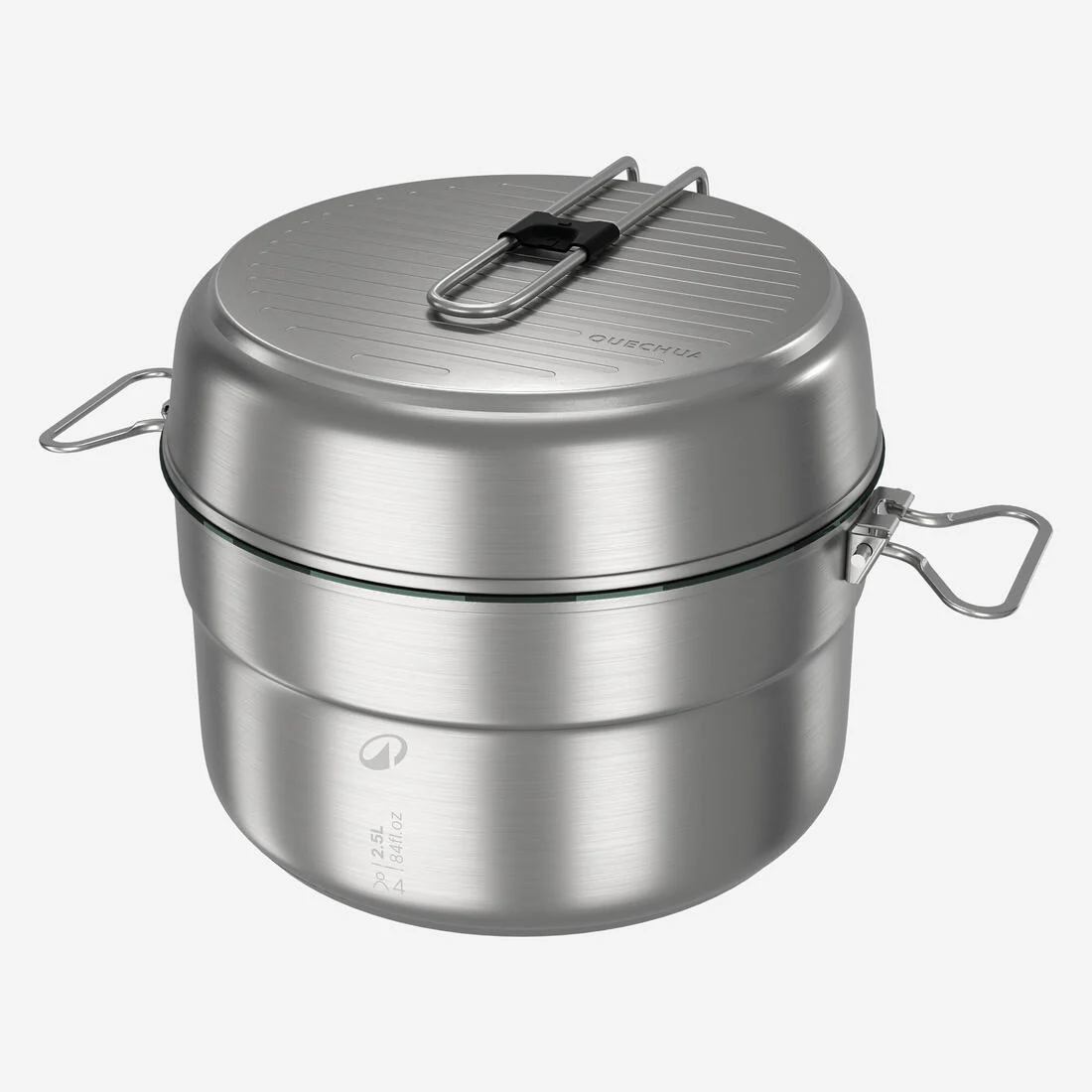 4-person stainless steel + non-stick camping cookset - Image 6
