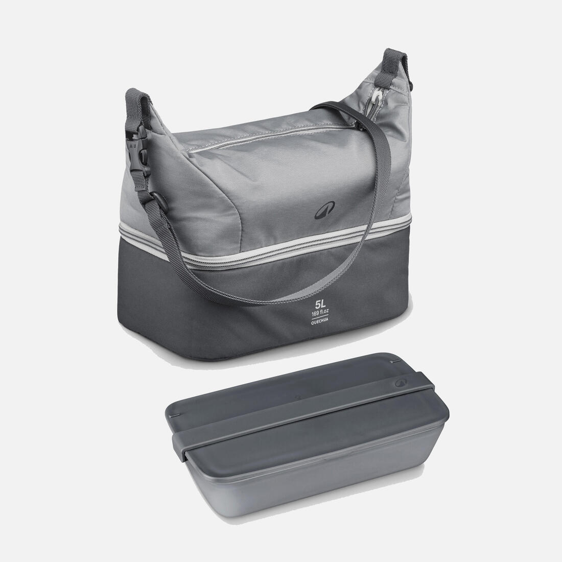 5 L insulated lunchbox 500 with 1 L plastic food storage container included