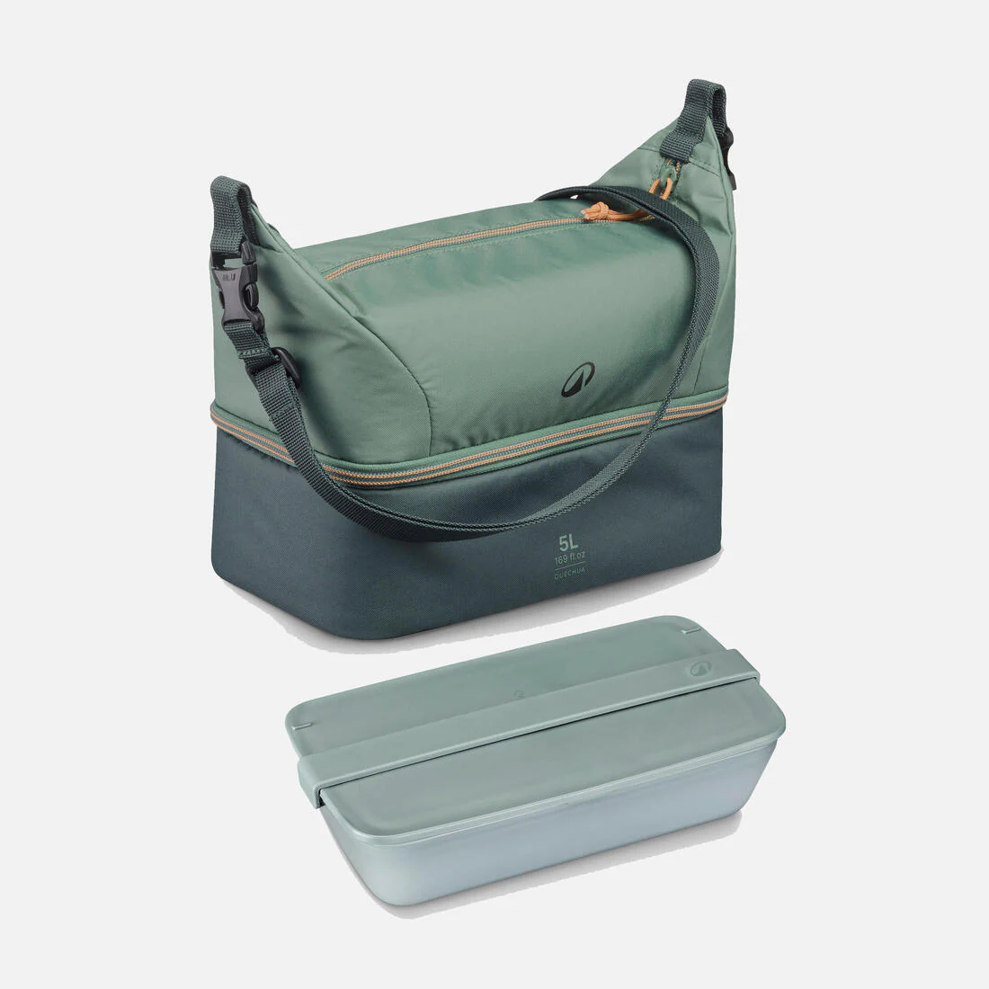5 L insulated lunchbox 500 with 1 L plastic food storage container included - Image 2