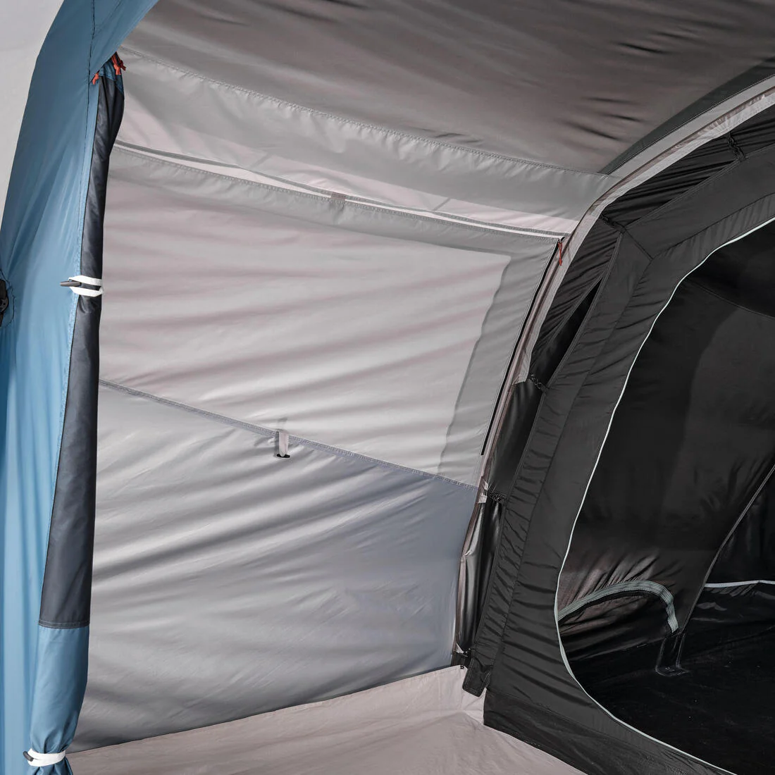 5-person, 2-bedroom camping tent, Arpenaz 5.2, Fresh & Black - Image 11