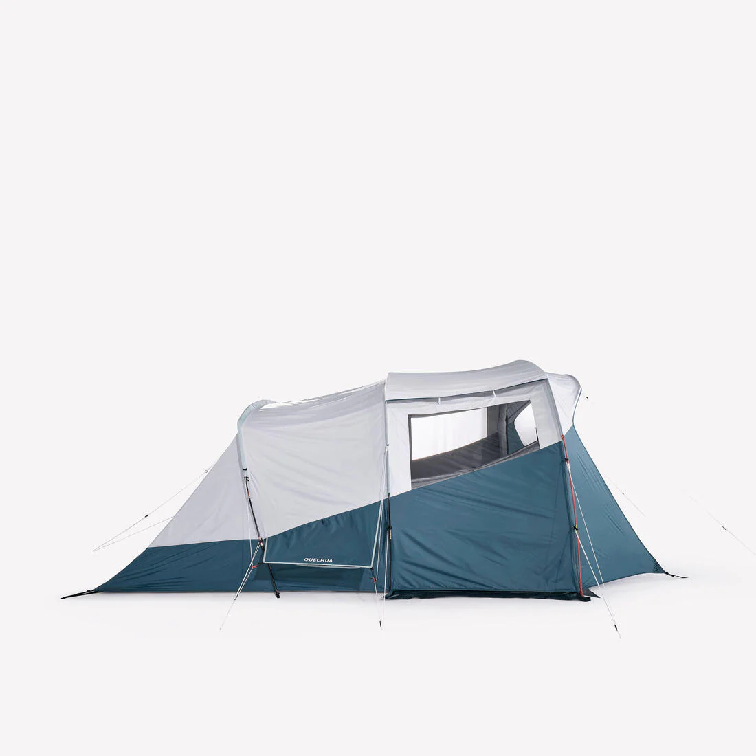 5-person, 2-bedroom camping tent, Arpenaz 5.2, Fresh & Black - Image 2