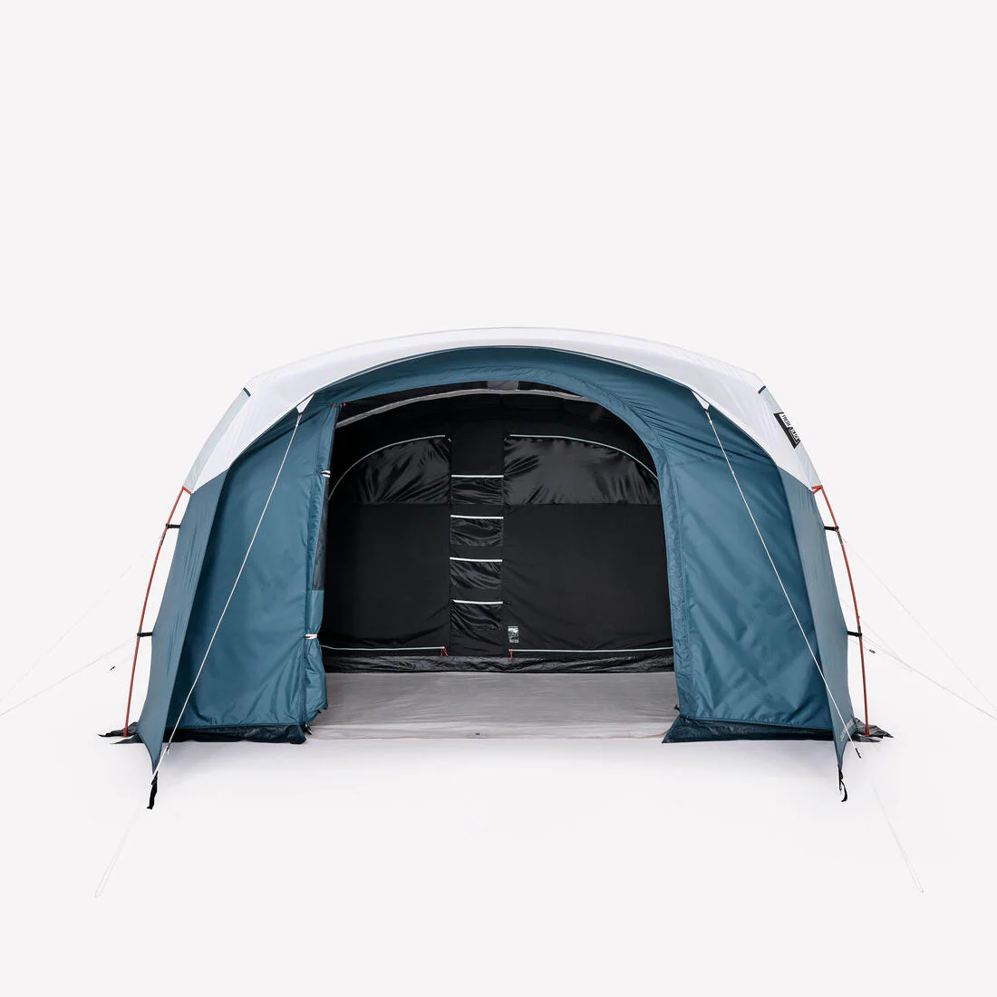 5-person, 2-bedroom camping tent, Arpenaz 5.2, Fresh & Black - Image 3