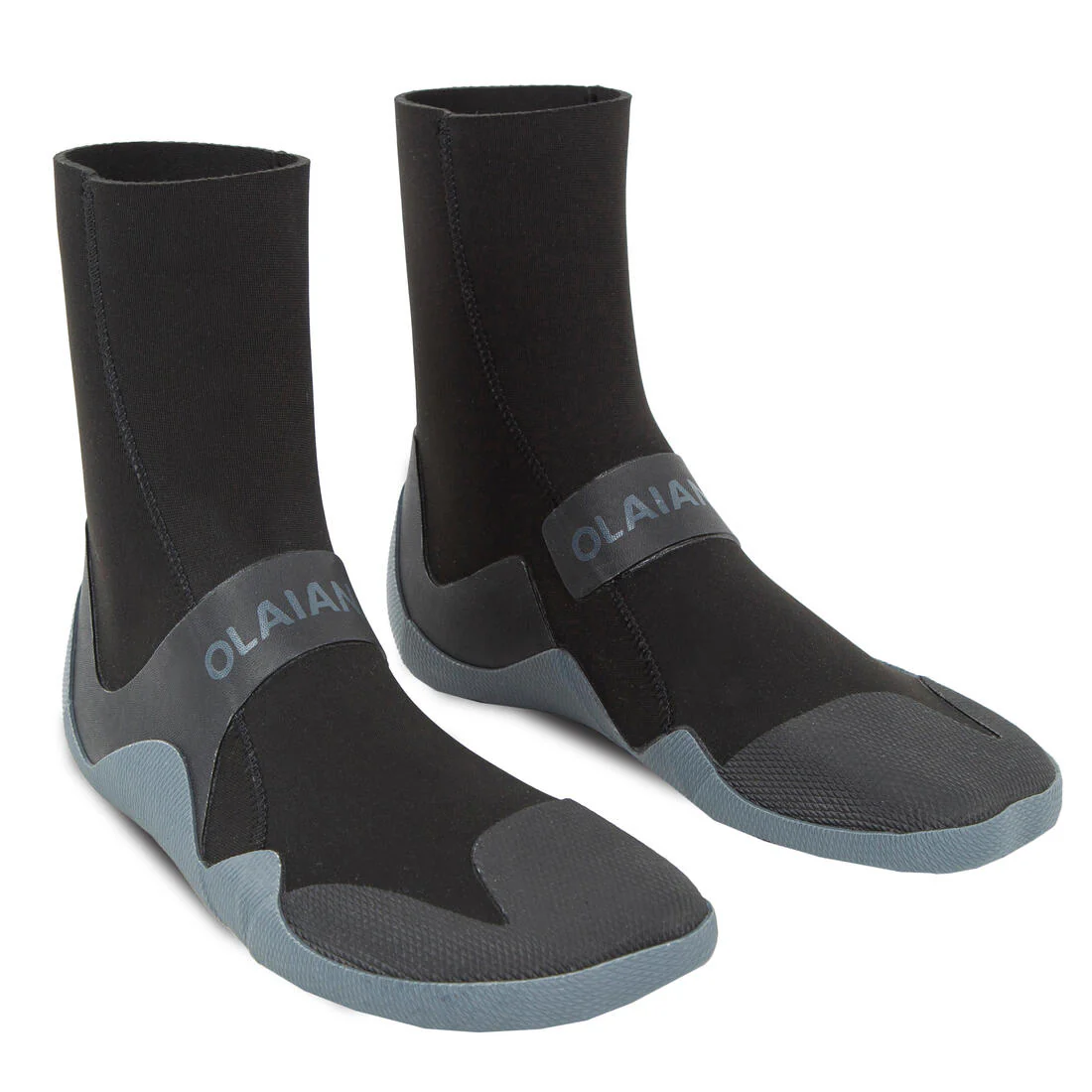 500 3 mm Neoprene Surf Boots - Black - Image 8