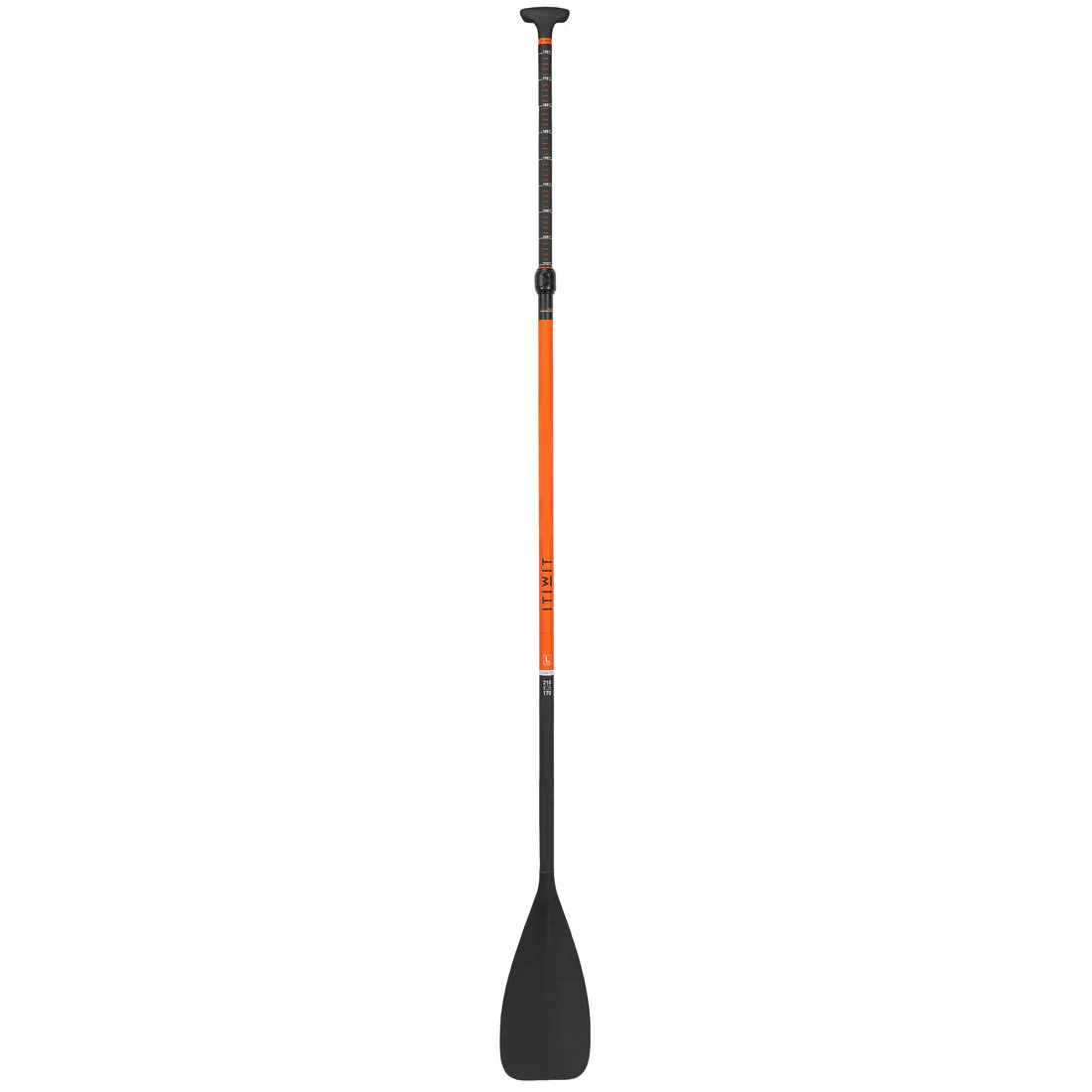 500 3-part SUP paddle - 170-210 cm fibre and carbon - Image 10