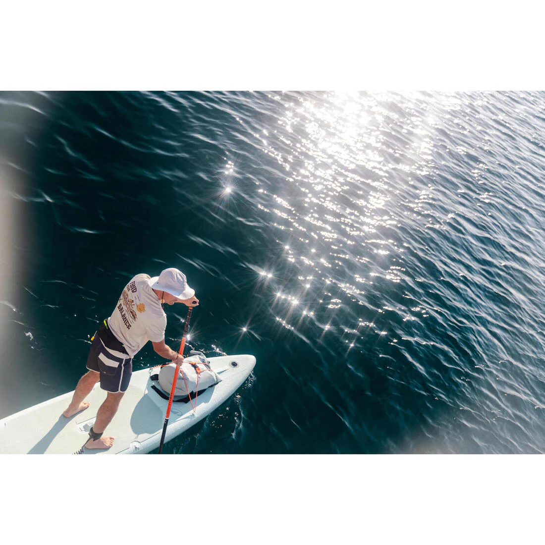 500 3-part SUP paddle - 170-210 cm fibre and carbon - Image 17