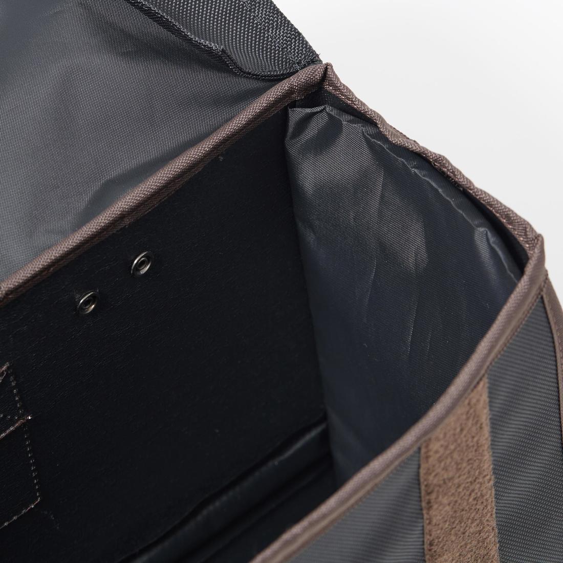 500 Double Bike Bag 2 x 20L - Black - Image 5