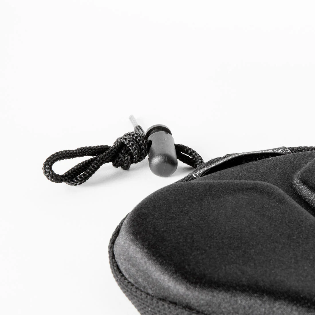 500 Memory Foam Saddle Cover Size M - Black - Image 6