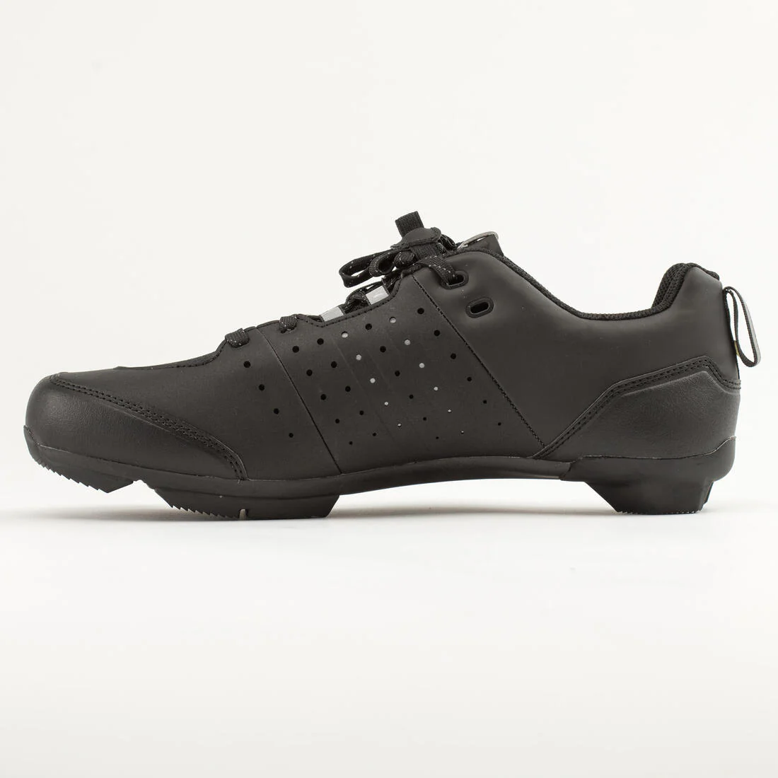 500 SPD Lace-Up SPD Cycling Shoes - Black - Image 2