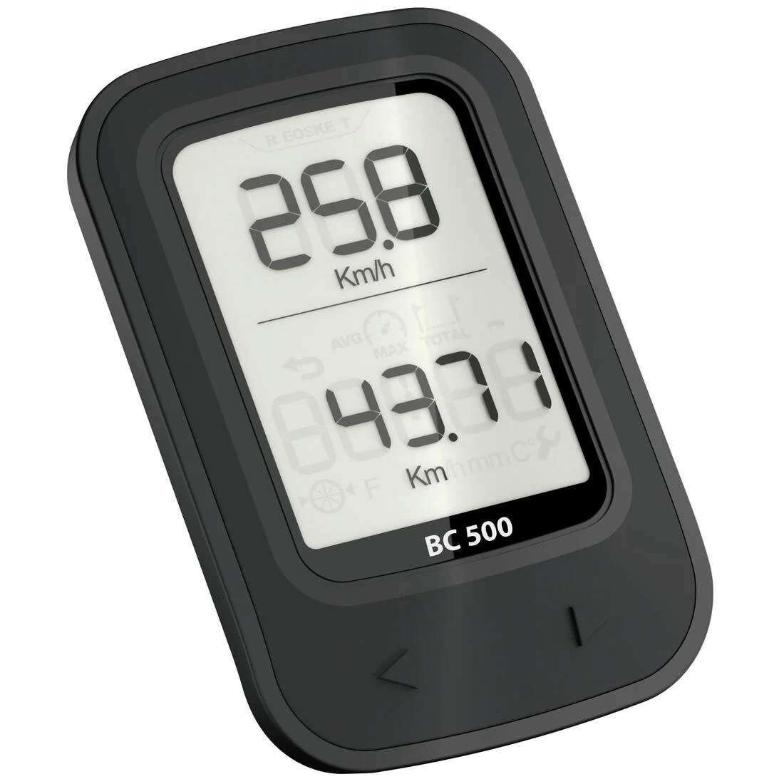 500 Wireless Cyclometer - Black - Image 2