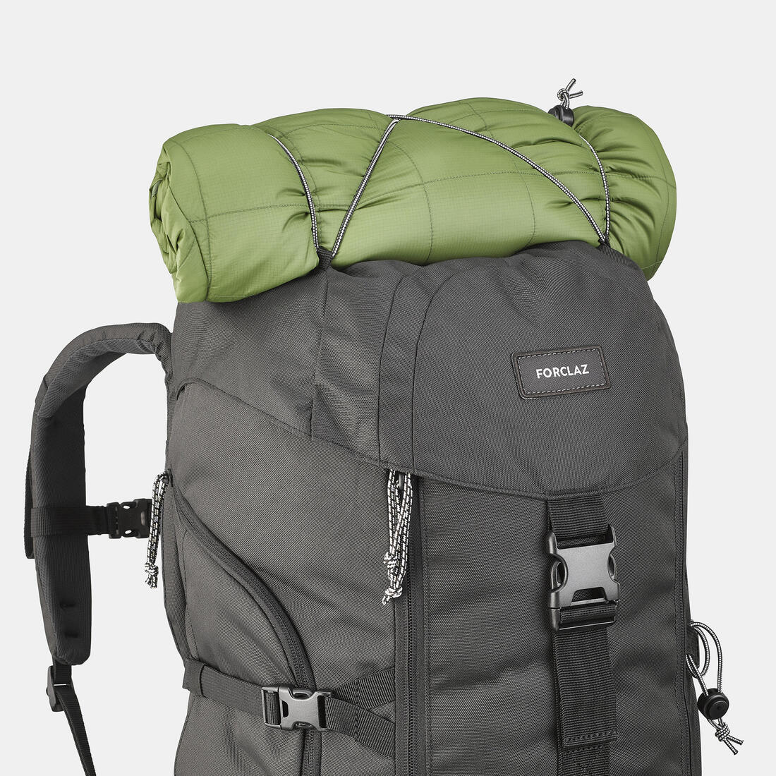 50L Hiking Backpack Black - MT100 - Image 12