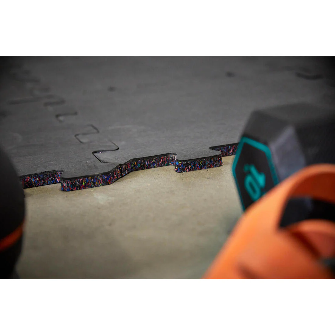 58 x 58 cm Modular Weight Training Mat - Image 11