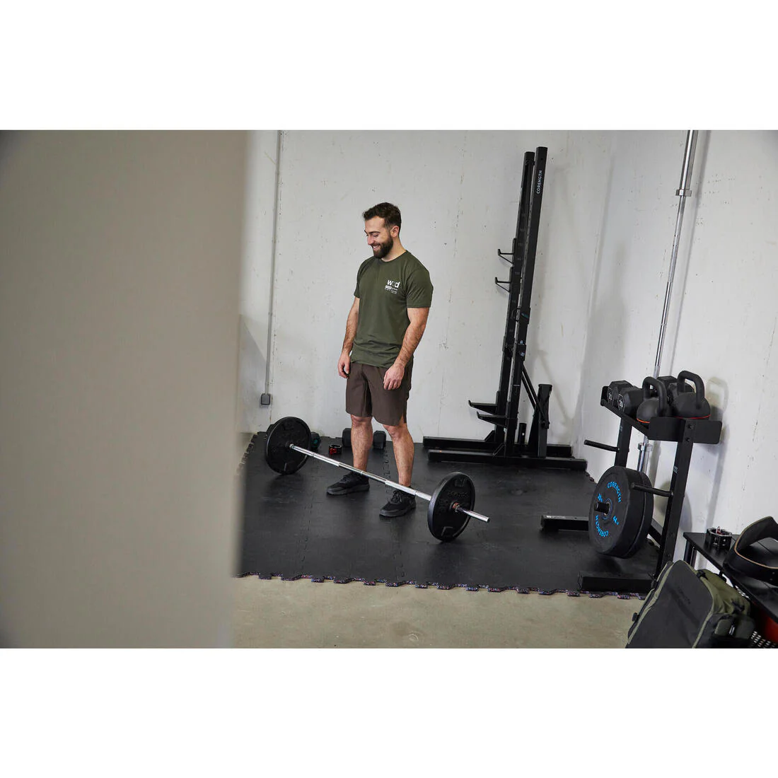 58 x 58 cm Modular Weight Training Mat - Image 14