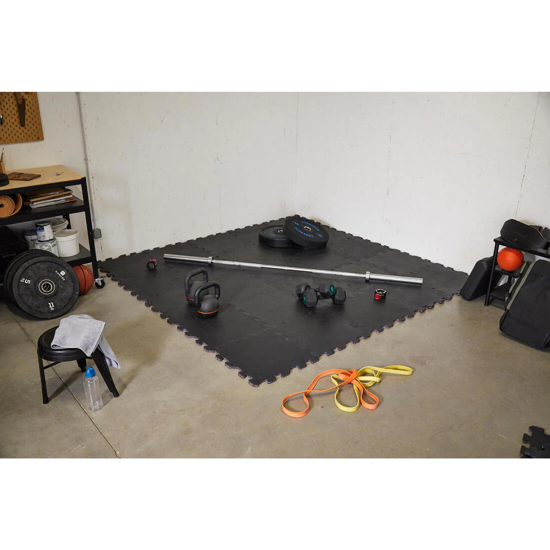 58 x 58 cm Modular Weight Training Mat - Image 7